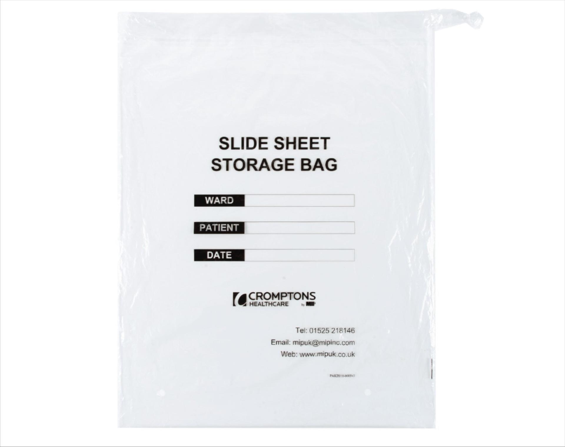 Slide Sheet Storage Bag